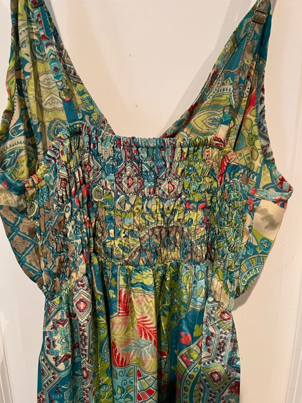 Rhea Maxi Dress with Spaghetti Straps (see sizing info) - Picture 4 of 8